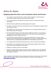 Autism Advice for Coaches