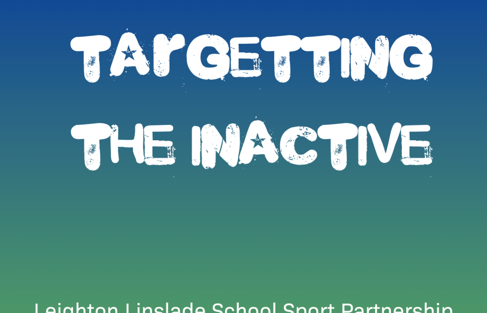 Targeting the Inactive