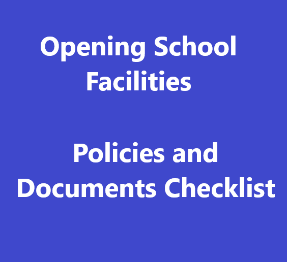 A detailed list of policies and documents to support your reopening